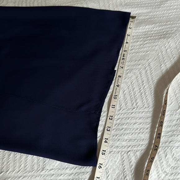 🛍️INA Navy Palazzo with front leg split. Sz SP. - Picture 11 of 12
